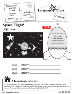 Space Flight! - Language Stars