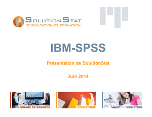 IBM-SPSS - Solution Stat