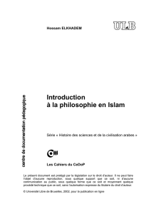 Philo de l`Islam - Redouan Larhzal