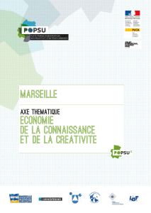 Rapport de recherche du consortium de Marseille