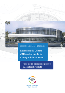 dossier de presse - Fondation Vincent de Paul