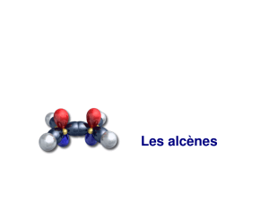 Les alcènes - Cours de chimie générale