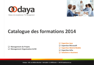 Catalogue des formations 2014