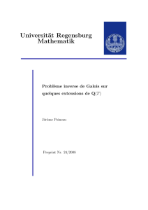 Universität Regensburg Mathematik