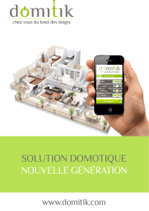 solution domotique nouvelle génération