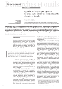 Démarches et outils - Centre d`éthique clinique