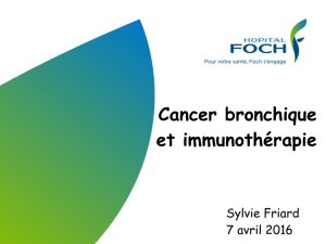 Cancer bronchique et immunothérapie ( PDF