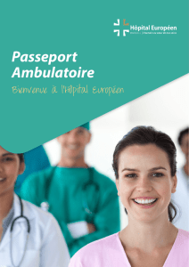 Passeport Ambulatoire - Hopital Européen Marseille