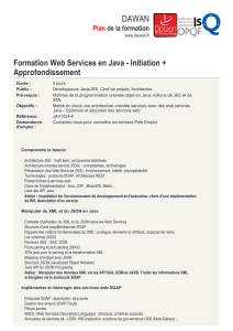 Formation Web Services en Java
