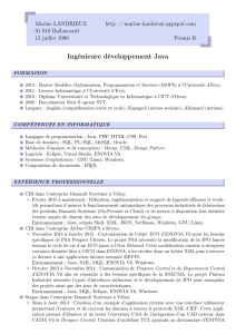 Ingénieure développement Java - Marine Landrieux