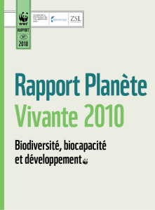 Rapport Planète Vivante 2010