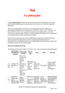 En philosophie - Psychaanalyse