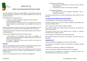 Règles de vie à l`UMD en format pdf