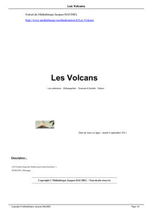 Les Volcans - Médiathèque Jacques BAUMEL