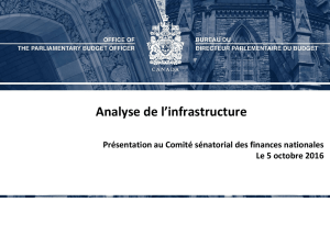 Analyse de l`infrastructure