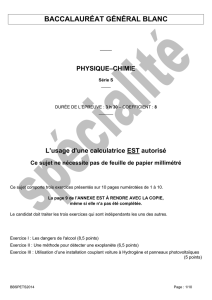 baccalauréat général - cours