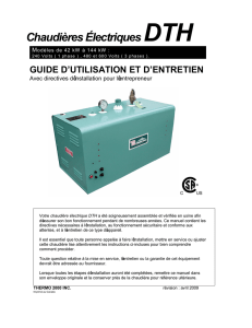 Chaudières Électriques DTH