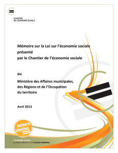 Document PDF - Le Chantier de l`économie sociale