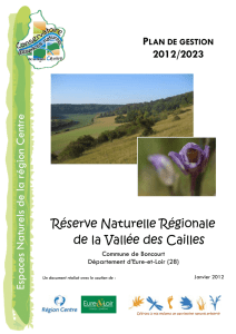 Réserve Naturelle Régionale de la Vallée des Cailles