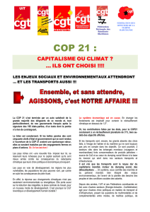 CAPITALISME OU CLIMAT ? … ILS ONT CHOISI !!!!