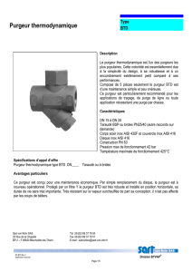 Purgeur thermodynamique