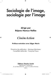 Sociologie de l`image, sociologie par l`image