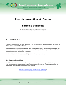 Plan de prévention et d`action - Conseil des écoles fransaskoises