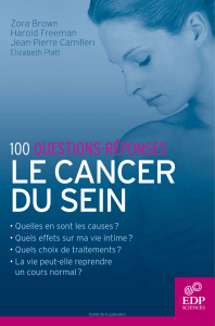 100 questions-réponses Le cancer du sein