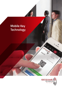 Mobile Key Technology