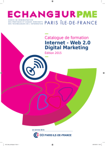 Internet - Web 2.0 Digital Marketing - Entreprises (CCI PARIS-IDF)