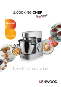 brochure cooking chef gourmet