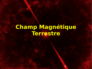 Champ Magnétique Terrestre