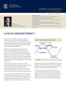 La fin du désendettement - RBC Gestion mondiale d`actifs