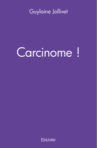 Carcinome - Edilivre
