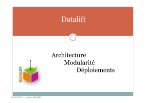 L`architecture de Datalift