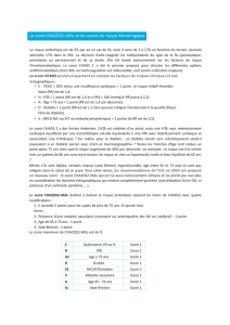 Score CHA2DS2-VASc - Cardiologie francophone