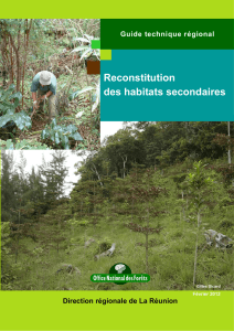 Guide technique régional : Reconstitution des habitats secondaires