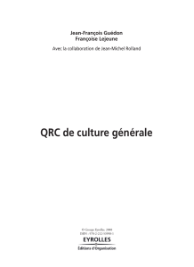 QRC de culture générale