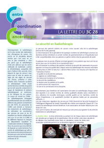 la lettre du 3c 28 - Centre de Coordination en Cancérologie en Eure