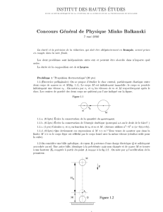 Concours G en eral de Physique Minko Balkanski