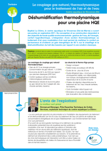 GrDF - Fiche Realisation Centre aquatique de
