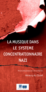 la musique dans le systeme concentrationnaire nazi