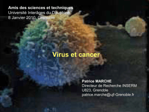Virus et cancer - Amis des Sciences
