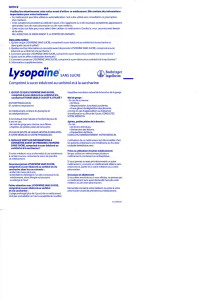 Lysopaïne SANS SUCRE