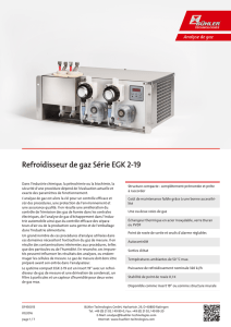 Refroidisseur de gaz Série EGK 2-19