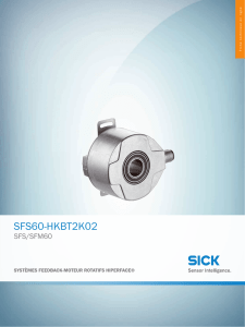 SFS/SFM60 SFS60-HKBT2K02, Fiche technique en ligne