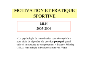 Motivation sport