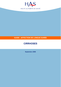 Cirrhoses