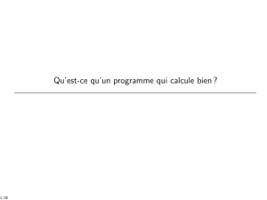 Introduction à la programmation 0.5em1em Cours 4