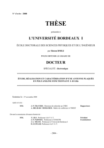 thèse - Université Bordeaux 1